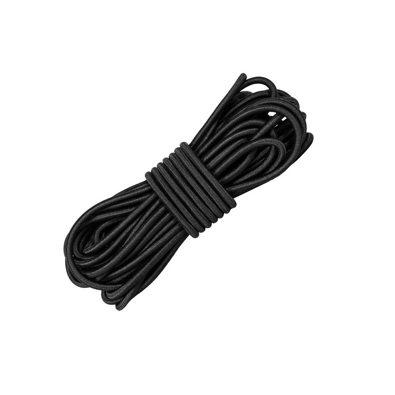 AbbiyyZ 1/4 Inch Elastic Cord - 10 Yards Round Elastic Bungee Cord, Heavy Duty Bungee Shock Cord, Elastic Polyester Cords for Camping, Tents, Cargo, Awning Kayak Stretch String Rope, Marine Grade, Hammock - Image 1
